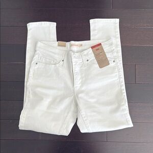 Levi's 311 Shaping Skinny White Jeans